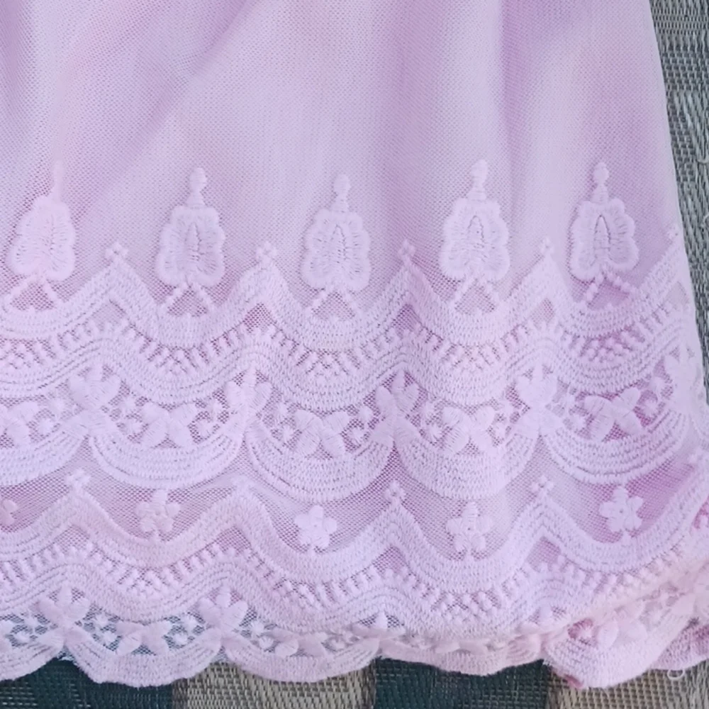 Cat & Jack baby doll pink dress 18 M